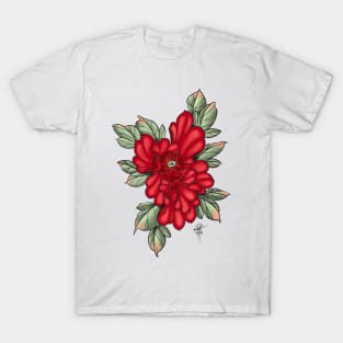 Red Peony T-Shirt